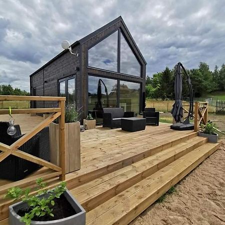 Domek Mazurski Caloroczny Nad Jeziorem Z Jacuzzi Spa 帕瑟姆 外观 照片