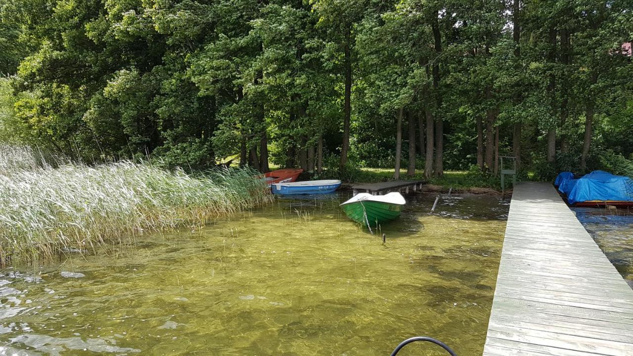 Domek Mazurski Caloroczny Nad Jeziorem Z Jacuzzi Spa 帕瑟姆 外观 照片