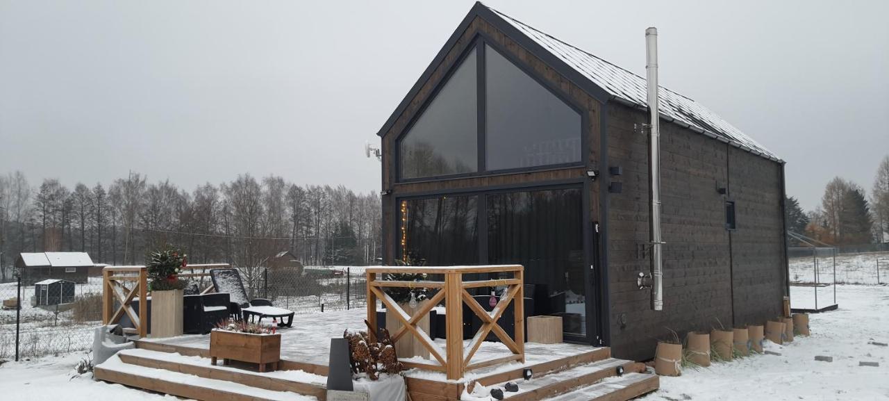 Domek Mazurski Caloroczny Nad Jeziorem Z Jacuzzi Spa 帕瑟姆 外观 照片
