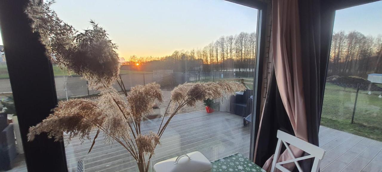 Domek Mazurski Caloroczny Nad Jeziorem Z Jacuzzi Spa 帕瑟姆 外观 照片