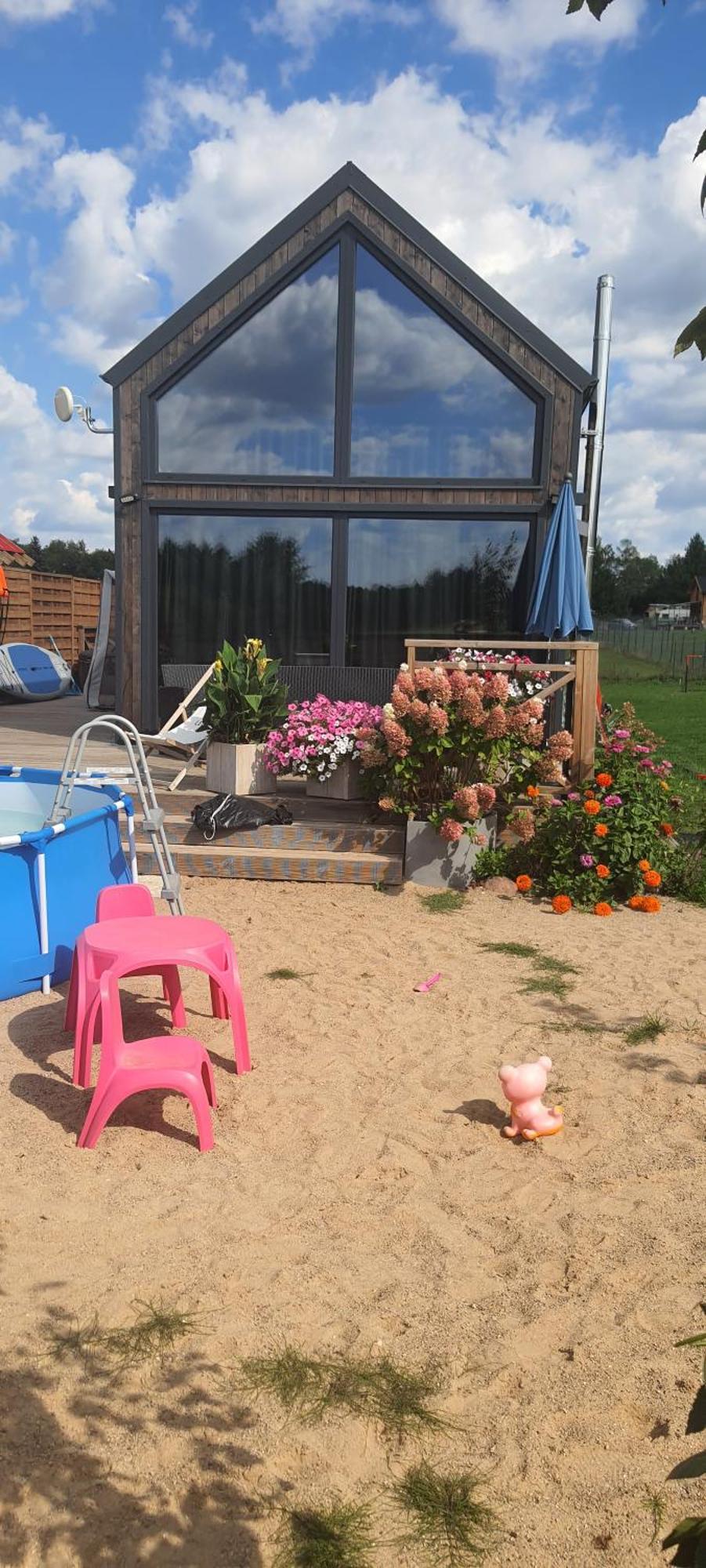 Domek Mazurski Caloroczny Nad Jeziorem Z Jacuzzi Spa 帕瑟姆 外观 照片